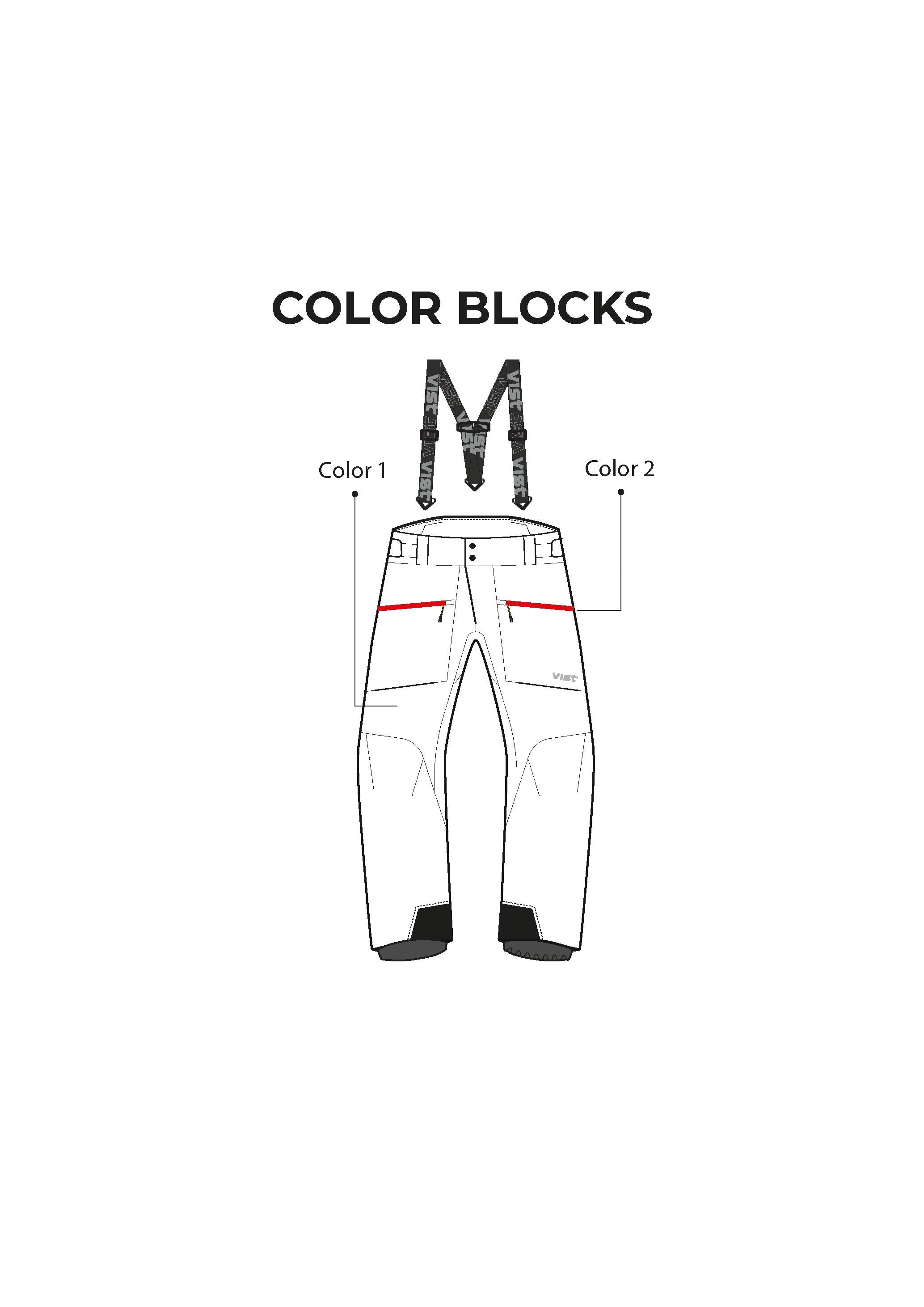 MOUNTAIN VOYAGER 3-L SHELL PANTS UNISEX - SCUDERIA 25/26