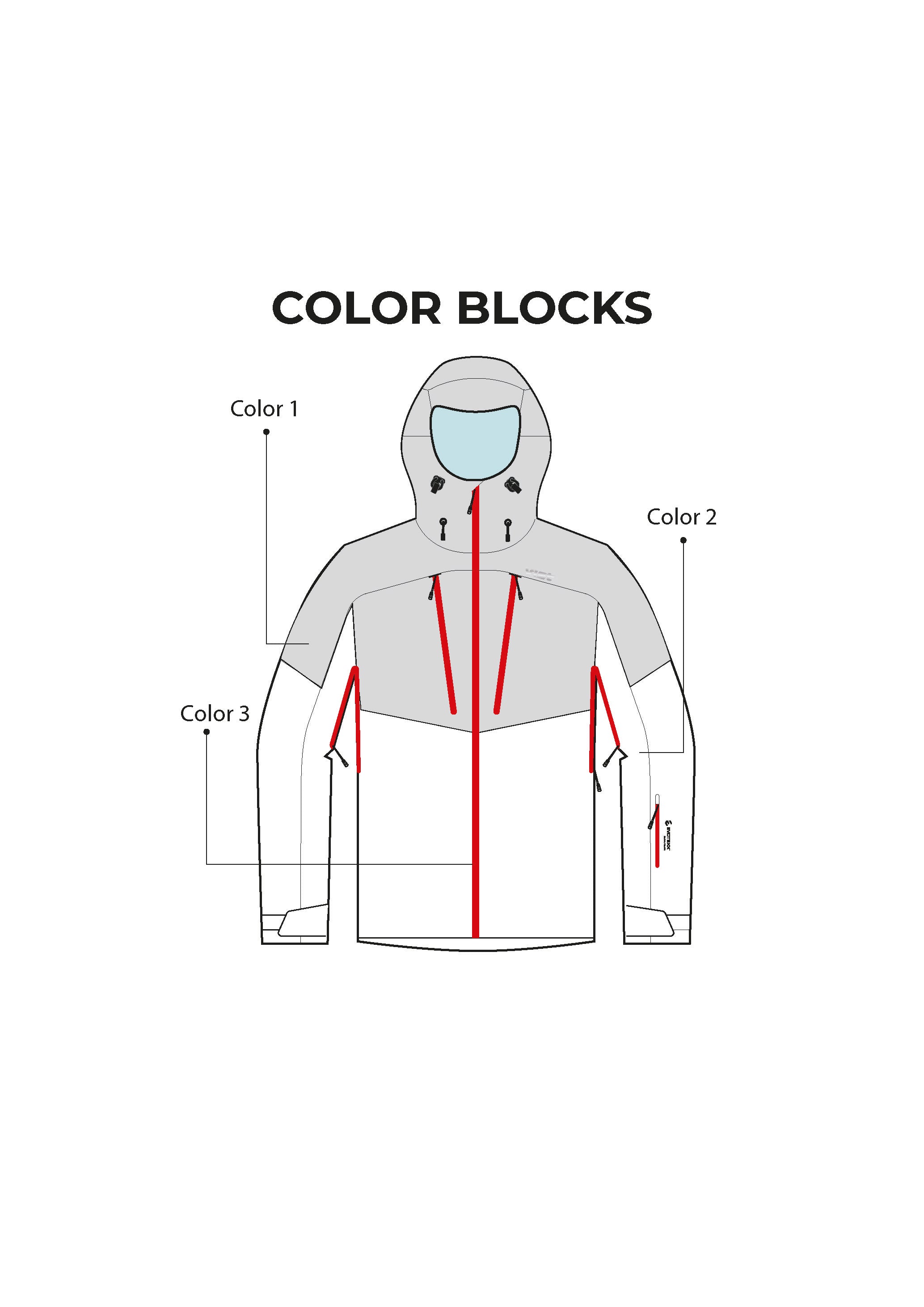 MOUNTAIN VOYAGER 3-L SHELL JACKET UNISEX - SCUDERIA 25/26